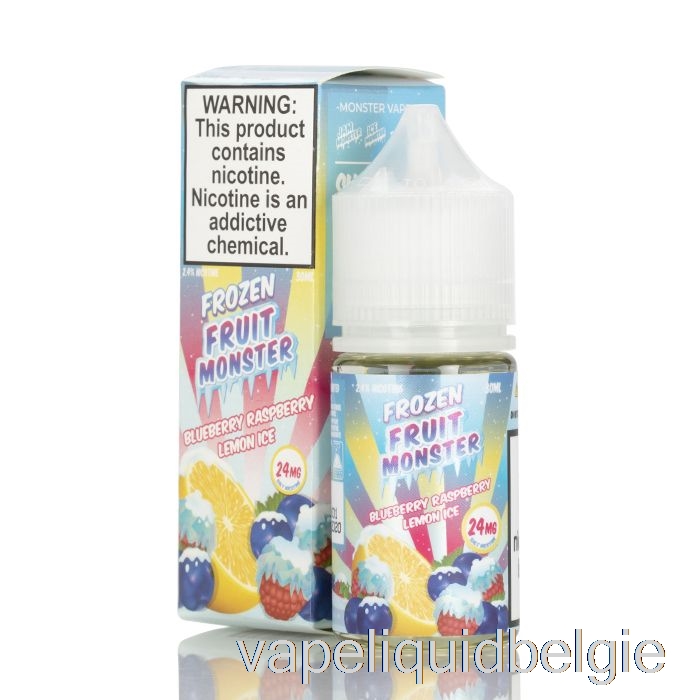 Vape Vloeibaar Ijs Bosbes Framboos Citroen - Bevroren Fruit Monsterzouten - 30 Ml 48 Mg